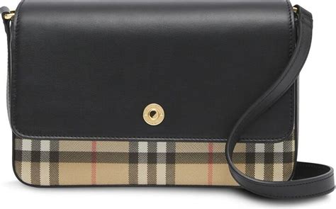 burberry 80063611|Burberry Small Vintage Check and Leather Crossbody .